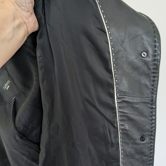 Talbots' leather coat - Picture 2 of 16